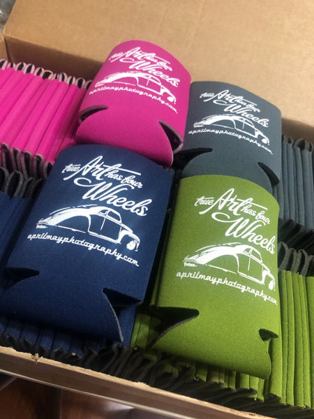 True Art Has Four Wheels Koozie