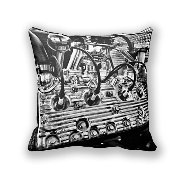 Ford Flathead Throw Pillow