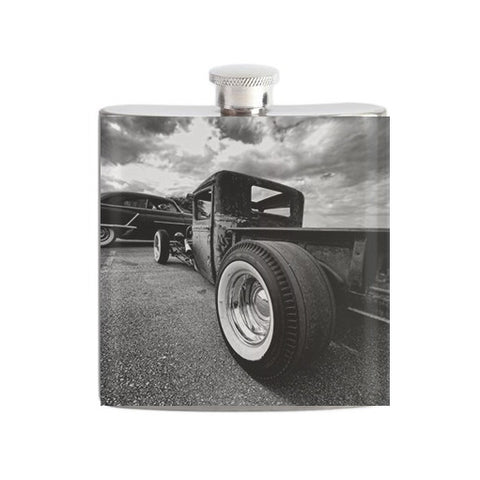 Hot Rod Truck Flask