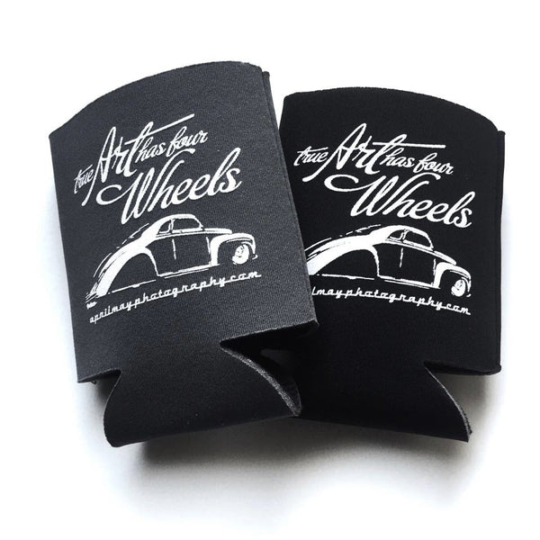 True Art Has Four Wheels Koozie
