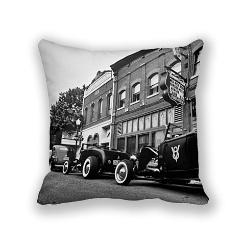 Roadster Throw Pillow