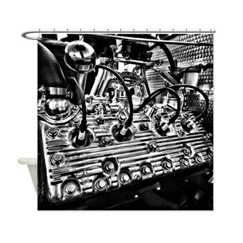 Ford Flathead Shower Curtain