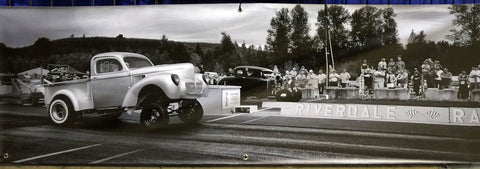Willys vs. Model A Race Banner